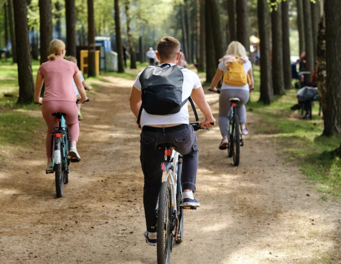 Balade en vélo avec Morbitrotti